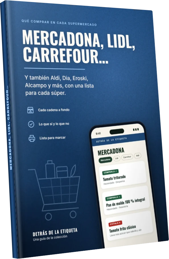 Libro Qué comprar en Mercadona, Lidl, Carrefour y más supermercados